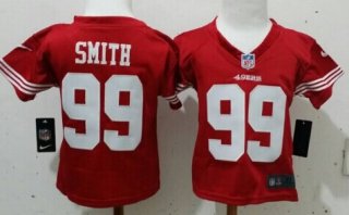 Nike San Francisco 49ers #99 Aldon Smith Red Toddlers Jersey