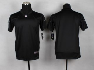 Nike Oakland Raiders Blank Black Game Kids Jersey