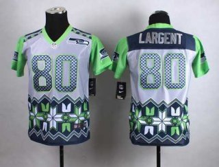 Youth Seattle Seahawks #80 Steve Largent 2015 Nike Noble Fashion Jersey