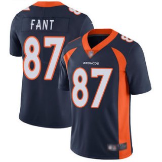 Broncos #87 Noah Fant Blue Alternate Youth Stitched Football Vapor Untouchable Limited Jersey