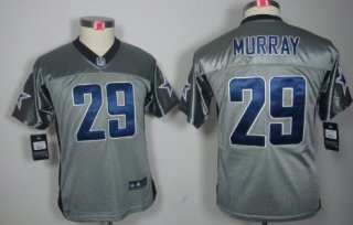 Nike Dallas Cowboys #29 DeMarco Murray Gray Shadow Kids Jersey