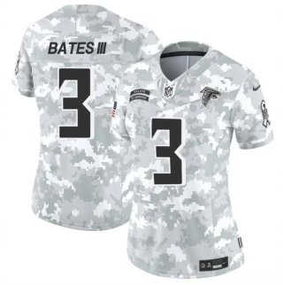Women's Atlanta Falcons #3 Jessie Bates III 2024 F.U.S.E Arctic Camo Salute To Service Limited Stitched Football Jersey(Run Small)