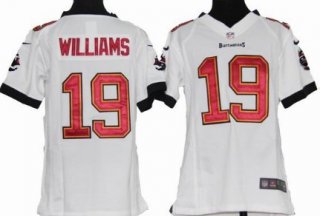 Nike Tampa Bay Buccaneers #19 Mike Williams White Game Kids Jersey