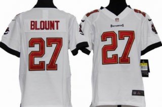 Nike Tampa Bay Buccaneers #27 LeGarrette Blount White Game Kids Jersey