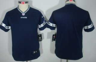 Nike Dallas Cowboys Blank Blue Limited Kids Jersey