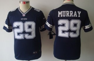 Nike Dallas Cowboys #29 DeMarco Murray Blue Limited Kids Jersey