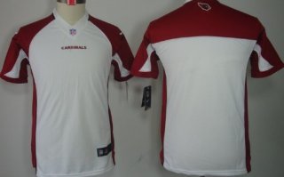 Nike Arizona Cardinals Blank White Limited Kids Jersey