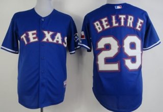 Texas Rangers #29 Adrian Beltre Blue Kids Jersey