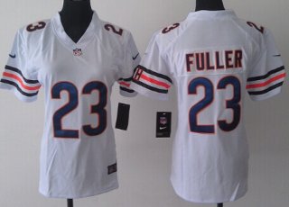 Nike Chicago Bears #23 Kyle Fuller White Game Womens Jersey