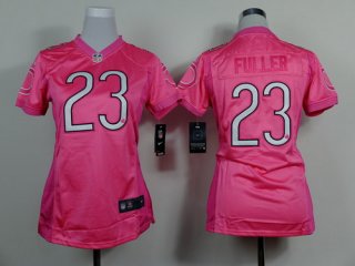 Nike Chicago Bears #23 Kyle Fuller Pink Love Womens Jersey