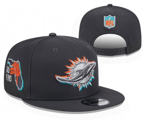 Miami Dolphins Stitched Snapback Hats 102