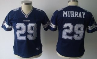 Dallas Cowboys #29 DeMarco Murray Blue Womens Team Jersey