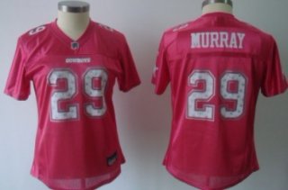 Dallas Cowboys #29 DeMarco Murray Pink Star Struck Fashion Womens Jersey