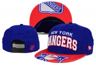 NHL New York Rangers Team Logo Navy Snapback Adjustable Hat