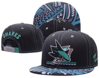 NHL San Jose Sharks Stitched Snapback Hats 001