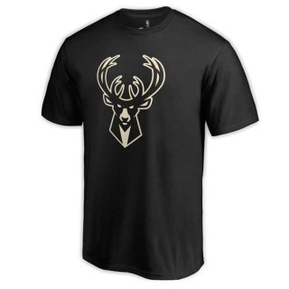 Men's Milwaukee Bucks Fanatics Branded Black Taylor T-Shirt