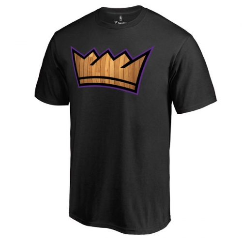 Men's Sacramento Kings Black Hardwood T-Shirt