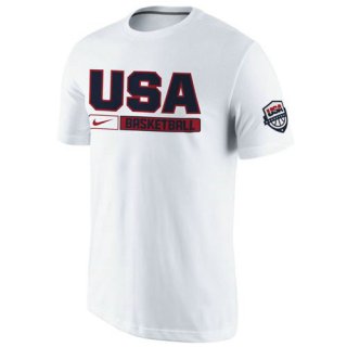 Team USA Basketball Nike Practice T-Shirt White