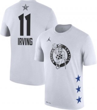 Jordan Men's 2019 NBA All-Star Game #11 Kyrie Irving Dri-FIT White T-Shirt