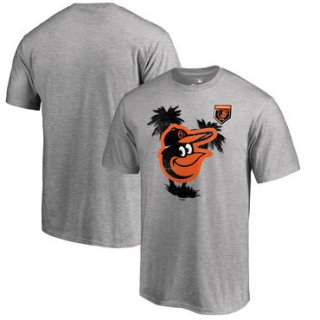 Baltimore Orioles Fanatics Branded 2018 MLB Spring Training Vintage T Shirt Heather Gray