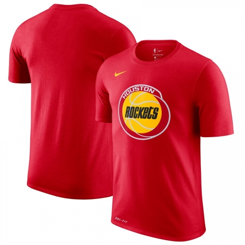 Houston Rockets Nike Hardwood Classics Performance Logo T-Shirt Red