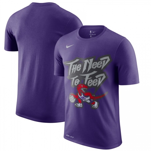 Toronto Raptors Nike Hardwood Classics Hometown Vintage T-Shirt Purple