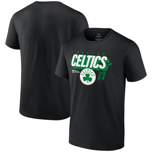 Men's Boston Celtics Black 2024 Finals Box Out T-Shirt