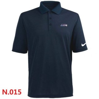 Nike Seattle Seahawks Players Performance Polo -Dark Blue