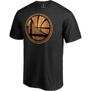 Men's Golden State Warriors Black Hardwood T-Shirt