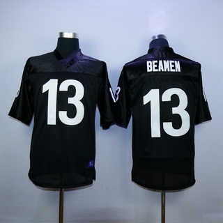 Men's The Movie Any Given Sunday #13 Willie Beamen Black Football Jersey