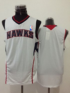 Men's Atlanta Hawks Blank White Swingman Jersey