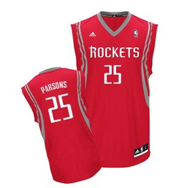 Houston Rockets #25 Chandler Parsons Red Swingman Jersey