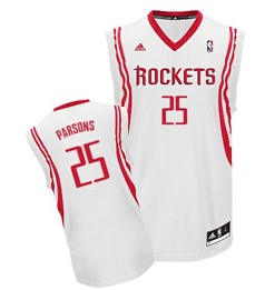 Houston Rockets #25 Chandler Parsons White Swingman Jersey