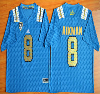 UCLA Bruins #8 Troy Aikman Blue 2015 College Football Jersey