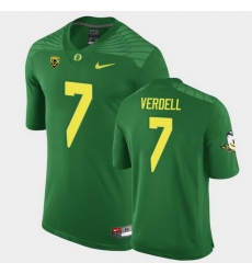 Men Oregon Ducks Cj Verdell Replica Green Game Football Jersey