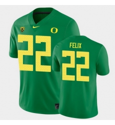 Men Oregon Ducks Darrian Felix College Football Green Game Jersey