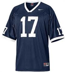 Penn State Nittany Lions #17 Navy Blue Jersey