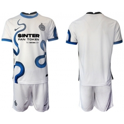 Men Inter Milan Soccer White Jersey