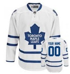 Toronto Maple Leafs Mens Customized White Jersey