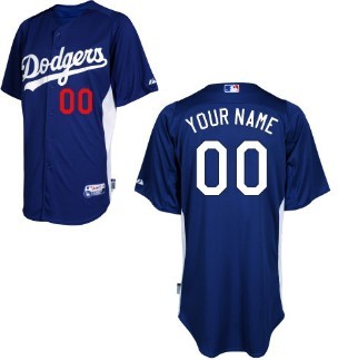 Kids' Los Angeles Dodgers Customized Blue Jersey