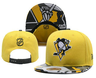 Pittsburgh Penguins Snapback Ajustable Cap Hat YD 1