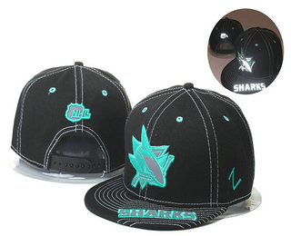 San Jose Sharks Snapback Ajustable Cap Hat GS 1