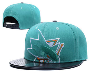 San Jose Sharks Snapback Ajustable Cap Hat GS 3